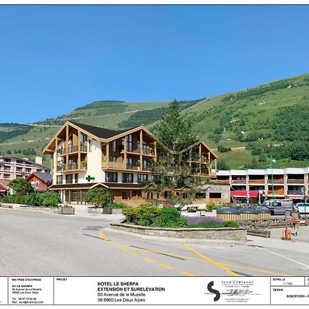 Hotel Le Sherpa Les Deux Alpes Eksteriør bilde
