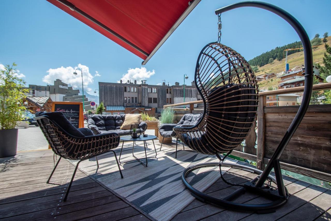 Hotel Le Sherpa Les Deux Alpes Eksteriør bilde