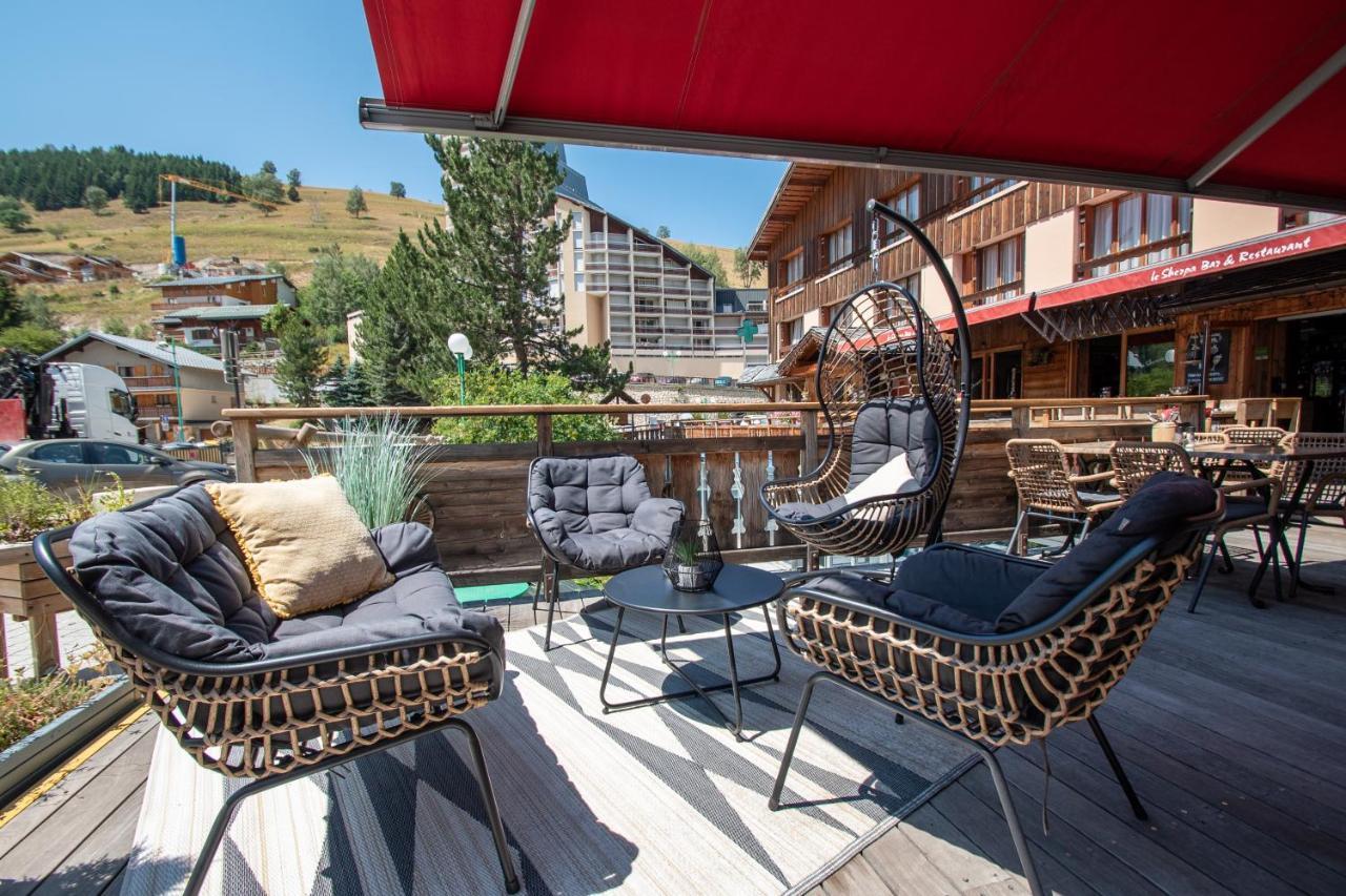 Hotel Le Sherpa Les Deux Alpes Eksteriør bilde