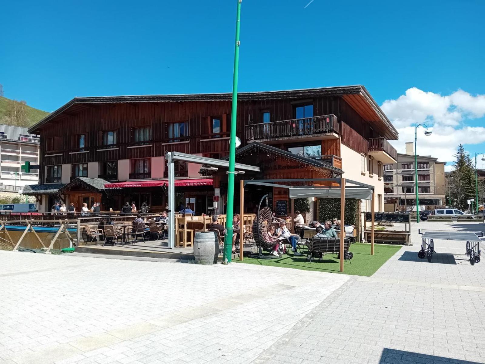 Hotel Le Sherpa Les Deux Alpes Eksteriør bilde