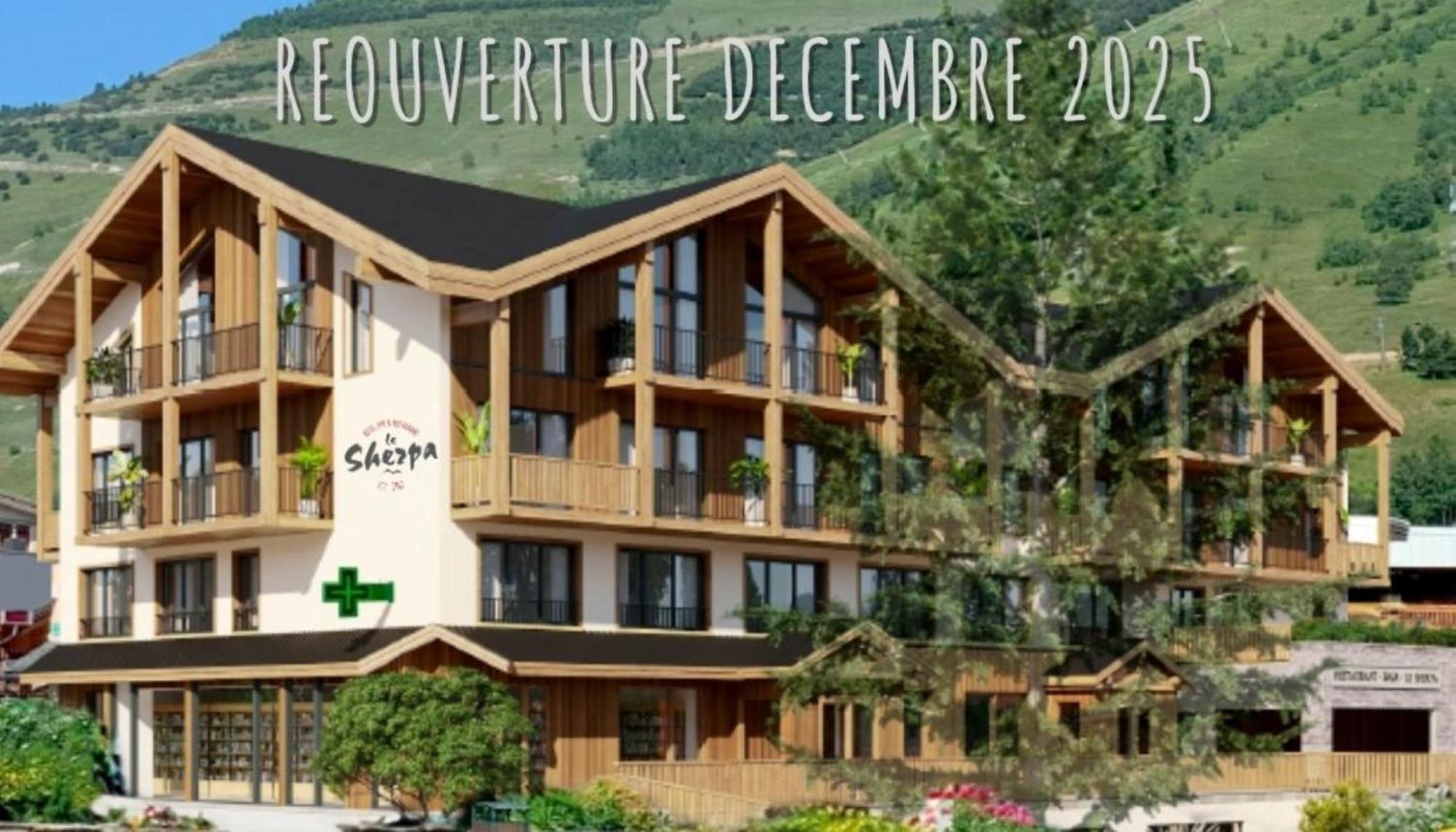 Hotel Le Sherpa Les Deux Alpes Eksteriør bilde